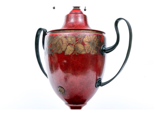 Fabulous Tole Urn Form Table Lamp