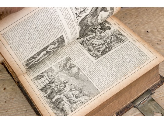 The Pronouncing Edition Of The Holy Bible, Joyce Brothers & Co. Massachusetts, Copyright 1890