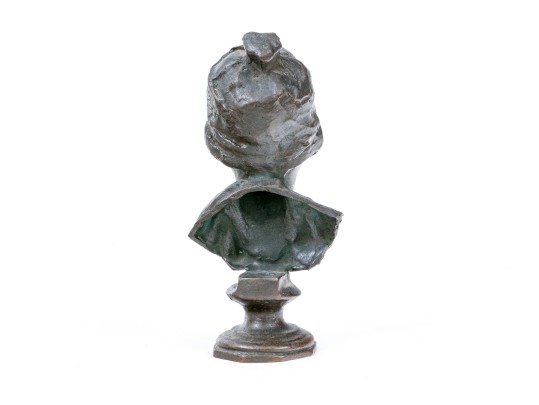 Bronze Figural Bust Attributed To Giovanni De Martino (Italian, 1870-1935)