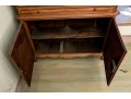 French Country Carved Fruitwood Bookcase