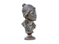 Bronze Figural Bust Attributed To Giovanni De Martino (Italian, 1870-1935)