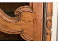 French Country Carved Fruitwood Bookcase