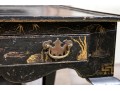 20th C. Chinoiserie Lacquered Tray Top Table