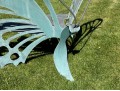 Cricket Forge Sculptural Butterfly Bench (Retail $3,699)