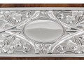 Hazorfim Sterling Silver Inlaid Burled Tea Box