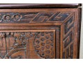 Ornate Carved Chinoiserie Secretary