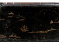 20th C. Chinoiserie Lacquered Tray Top Table