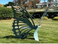 Cricket Forge Sculptural Butterfly Bench (Retail $3,699)