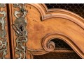 French Country Carved Fruitwood Bookcase