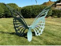 Cricket Forge Sculptural Butterfly Bench (Retail $3,699)