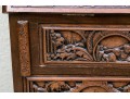 Ornate Carved Chinoiserie Secretary