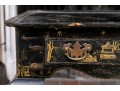20th C. Chinoiserie Lacquered Tray Top Table
