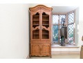 French Country Carved Fruitwood Bookcase