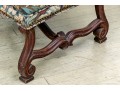 French Louis XIV Style Upholstered Bench