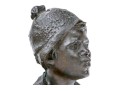Bronze Figural Bust Attributed To Giovanni De Martino (Italian, 1870-1935)