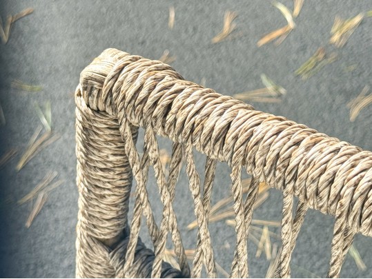 Chic Woven Rope Armchair