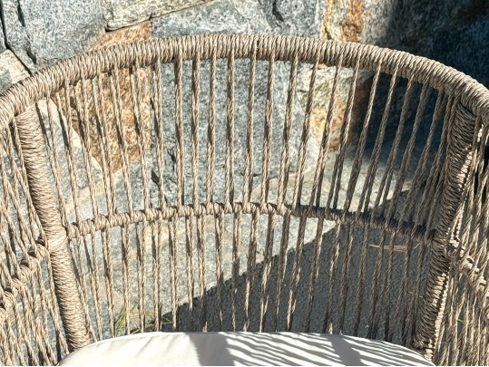 Chic Woven Rope Armchair