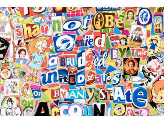 Michael Albert, Poster Print After An Original Collage Titled 