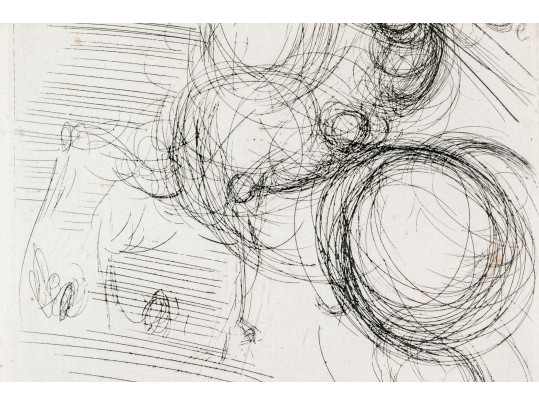 Salvador Dali (France/Spain, 1904-1989) Etching, 