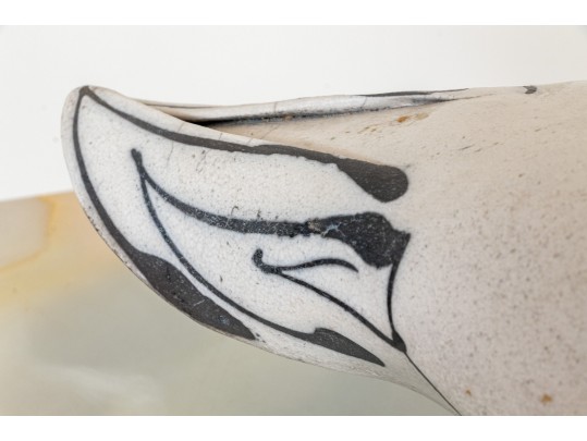 Glo Coalson Associated Pair Of Ltd Ed Ceramic Pidgeons