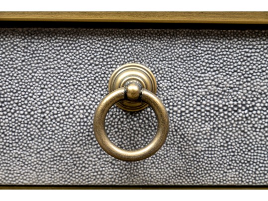 Traditions Strand Faux Shagreen Writing Desk