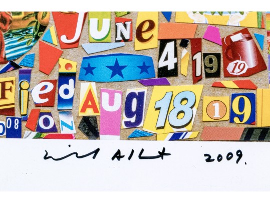 Michael Albert, Poster Print After An Original Collage Titled 