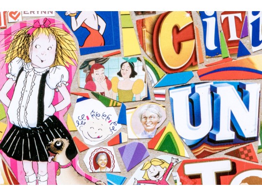 Michael Albert, Poster Print After An Original Collage Titled 