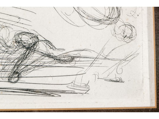 Salvador Dali (France/Spain, 1904-1989) Etching, 