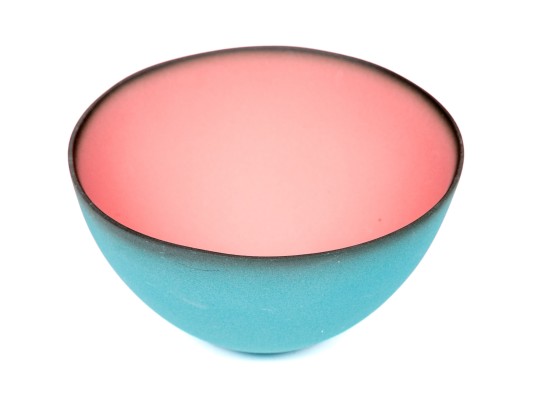 An Artisanal Glazed Ceramic Serving Bowl