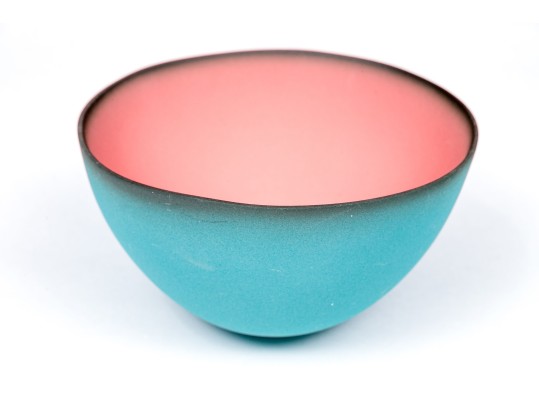 An Artisanal Glazed Ceramic Serving Bowl