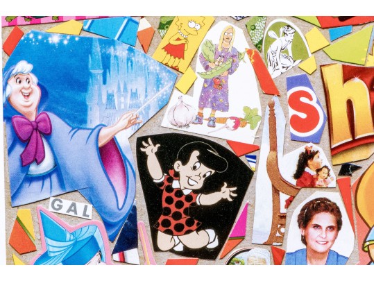 Michael Albert, Poster Print After An Original Collage Titled 