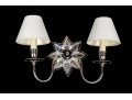Pair Of Vaughan Polaris Star Wall Two Light Sconces