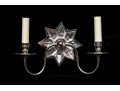 Pair Of Vaughan Polaris Star Wall Two Light Sconces