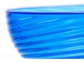 Blue Swirled Glass Bowl