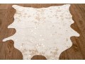 Bravo Chic Faux Hide With Gilt Highlights Accent Carpet, 7'-1