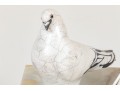 Glo Coalson Associated Pair Of Ltd Ed Ceramic Pidgeons
