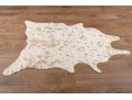 Bravo Chic Faux Hide With Gilt Highlights Accent Carpet, 7'-1