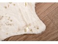 Bravo Chic Faux Hide With Gilt Highlights Accent Carpet, 7'-1