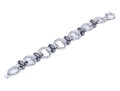 Sterling Silver Twist Link Bracelet