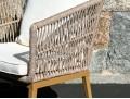 Chic Woven Rope Armchair