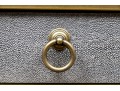 Traditions Strand Faux Shagreen Writing Desk