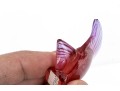 Set Of Two French, Lalique Tinted Glass Fish