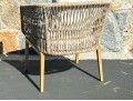Chic Woven Rope Armchair