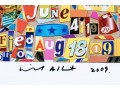 Michael Albert, Poster Print After An Original Collage Titled 