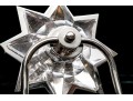 Pair Of Vaughan Polaris Star Wall Two Light Sconces