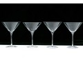 Set Of Four Tiffany & Co. Martini Glasses