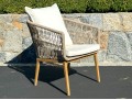 Chic Woven Rope Armchair