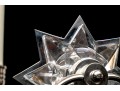 Pair Of Vaughan Polaris Star Wall Two Light Sconces