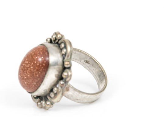 Sterling Silver Colorful Chunky Collection Of Assorted Rings, Size 7