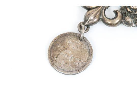 Assorted Sterling Silver Lot Of Striking Fleuer De Lis Motif Jewelry Pieces